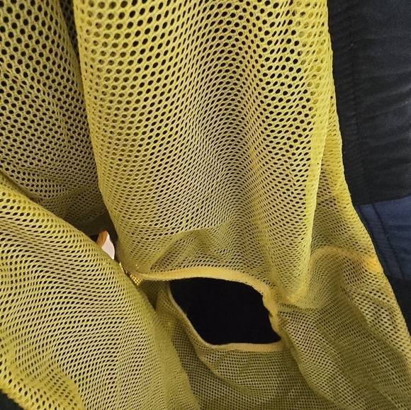 VINTAGE NIKE GREY TAG BLACK 3 POCKET SWIM TRUNKS Y2K MESH LINED DRAW - Picture 9 of 11